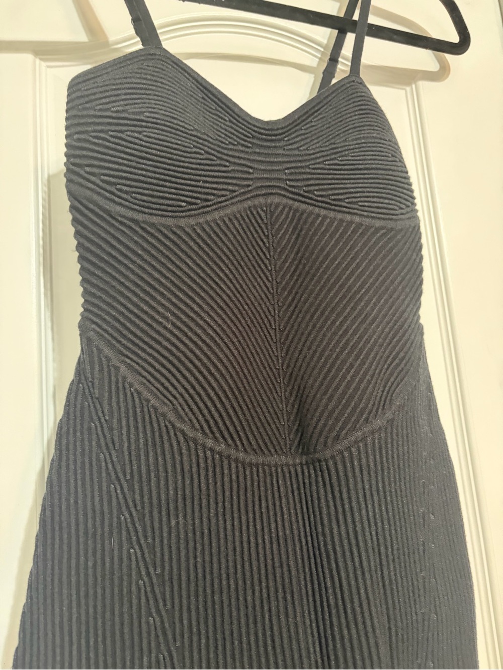 ALO Yoga Denim Knit Mini Dress - Picture 5 of 9